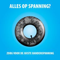 Zorg voor de juiste bandenspanning