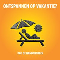 Ontspannen op vakantie? Doe de bandencheck